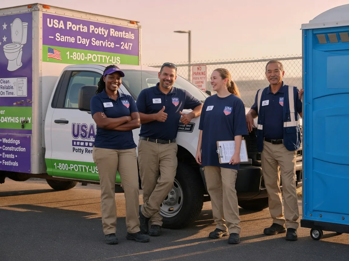 Porta Potty Rental company in Georgetown, IL